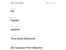 Tablet Screenshot of bencode.net